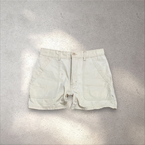 Vtg Roxy Cream High Rise Shorts - Picture 2 of 7